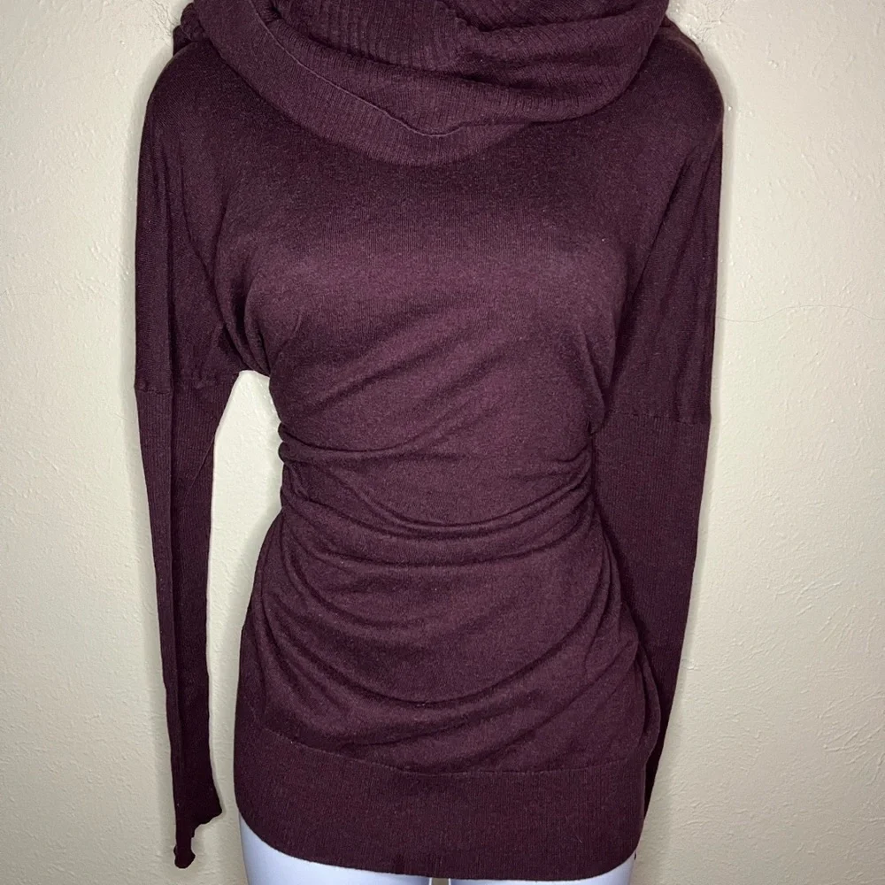 Vintage Victoria’s Secret Cotton/cashmere blend Cowl Neck Sweater - Picture 2 of 7